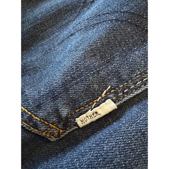 Mother The Looker Mid Rise Skinny Jeans Flowers From the Storm Size 30 - Picture 8 of 13